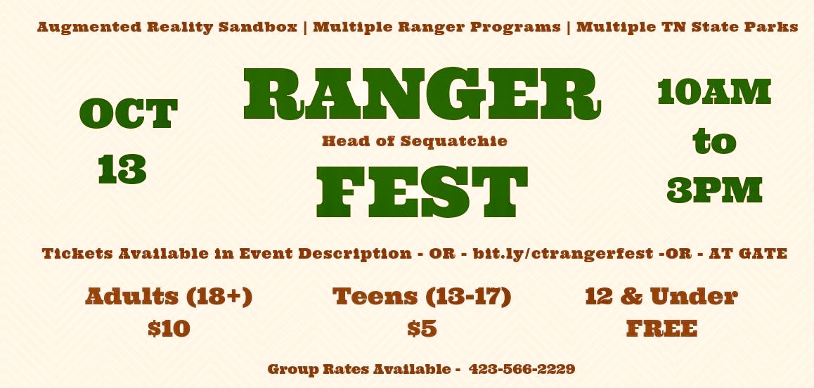 Ranger Fest-Head of Sequatchie-October 13, 2018