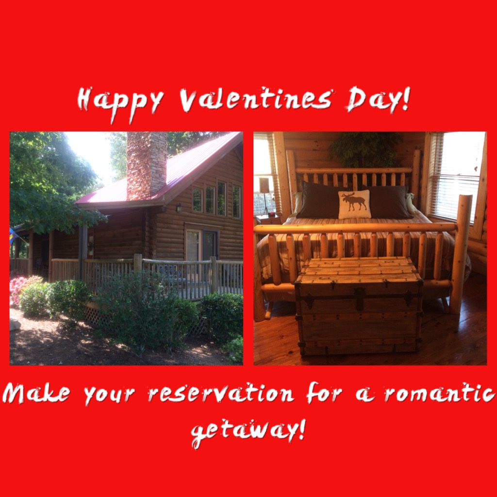Getaway for Valentines Day at Deer Creek Cabin!