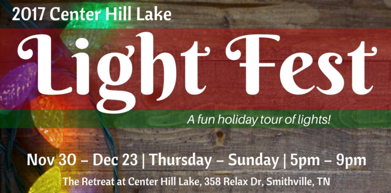 Light Fest on Center Hill Lake