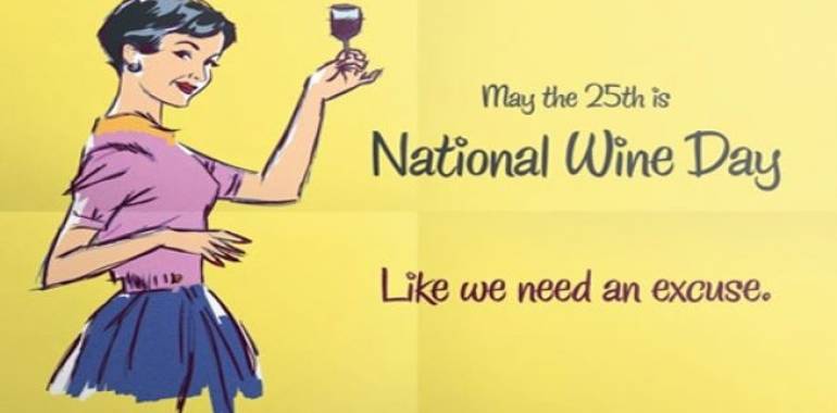 National Wine Day-May 25, 2018