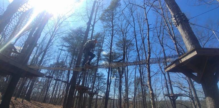 Summer Night Tours-Canopy Challenge Course at Fall Creek Falls State Park