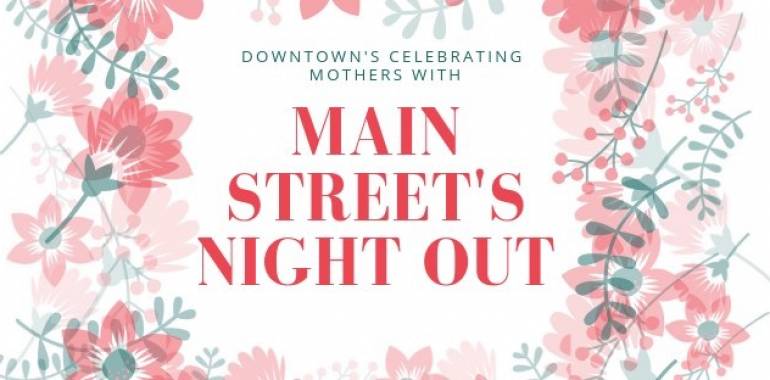 Main Street’s Night Out for Moms-McMinnville, TN-May 10, 2019