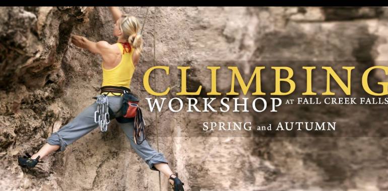 Rock Climbing Workshop at Fall Creek Falls-May 17-18, 2019
