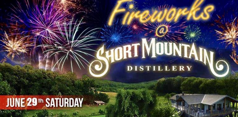 Fireworks and Barbecue at Short Mountain Distillery-June 29, 2019
