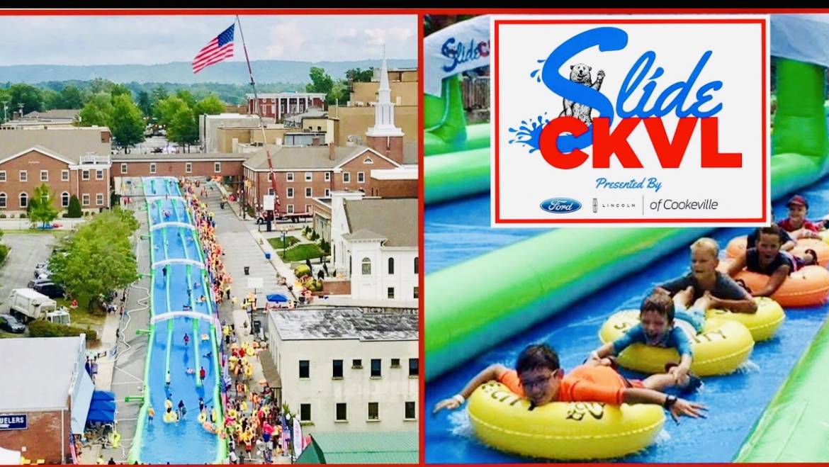 Slide CKVL! Red, White & Boom- July 6 & 7, 2019-Downtown Cookeville, TN