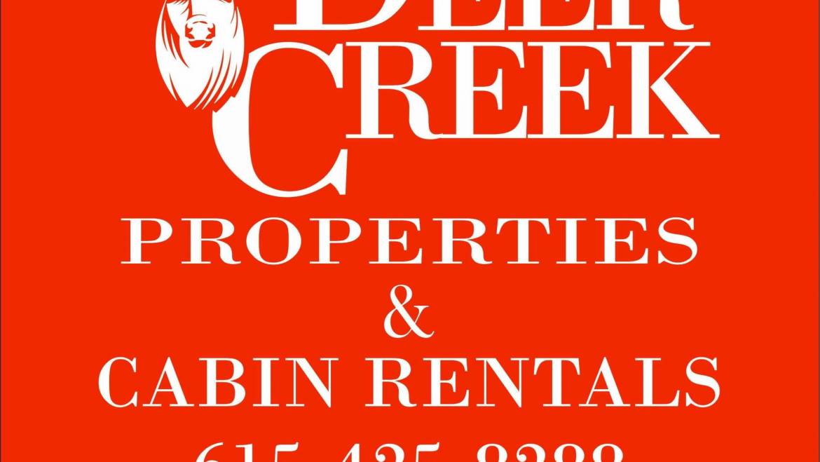 Deer Creek Properties is your next vacacation getaway in Tennessee!