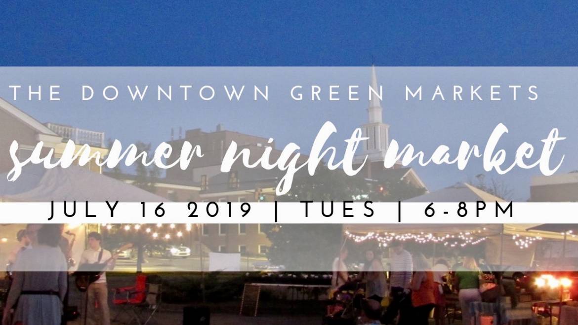 Summer Night Market-Cookeville, TN-July 16, 2019