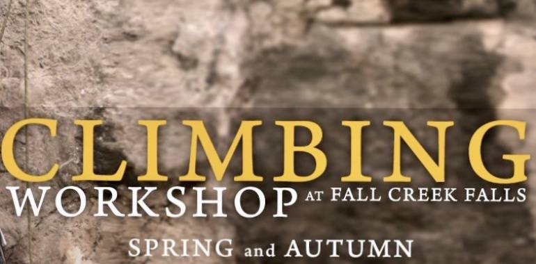 Fall Rock Climbing Workshop at Fall Creek Falls-Friday-September 20, 2019