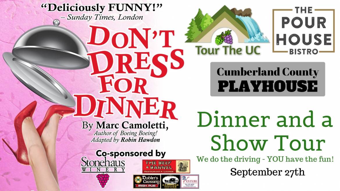 “Don’t Dress for Dinner” & a Show Tour-September 27, 2019