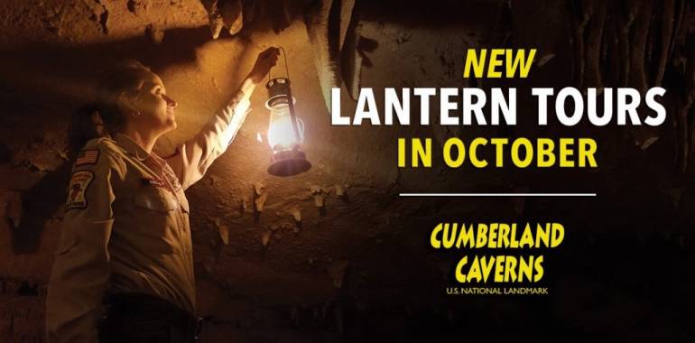 New Lantern Tours in October at Cumberland Caverns