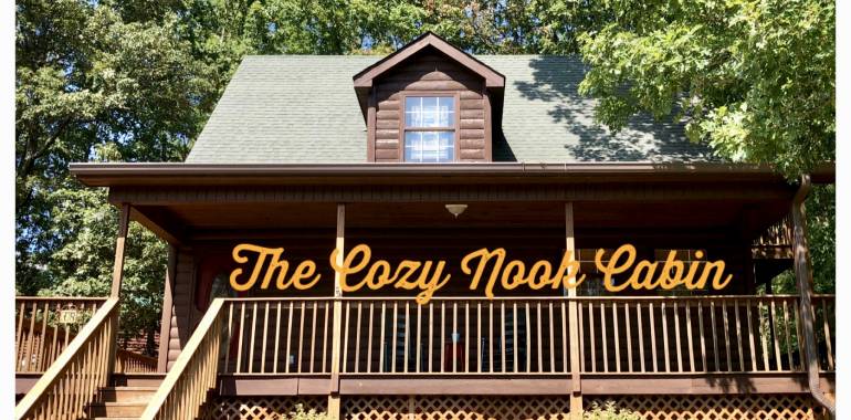 The Cozy Nook is our newest cabin to Deer Creek Properties