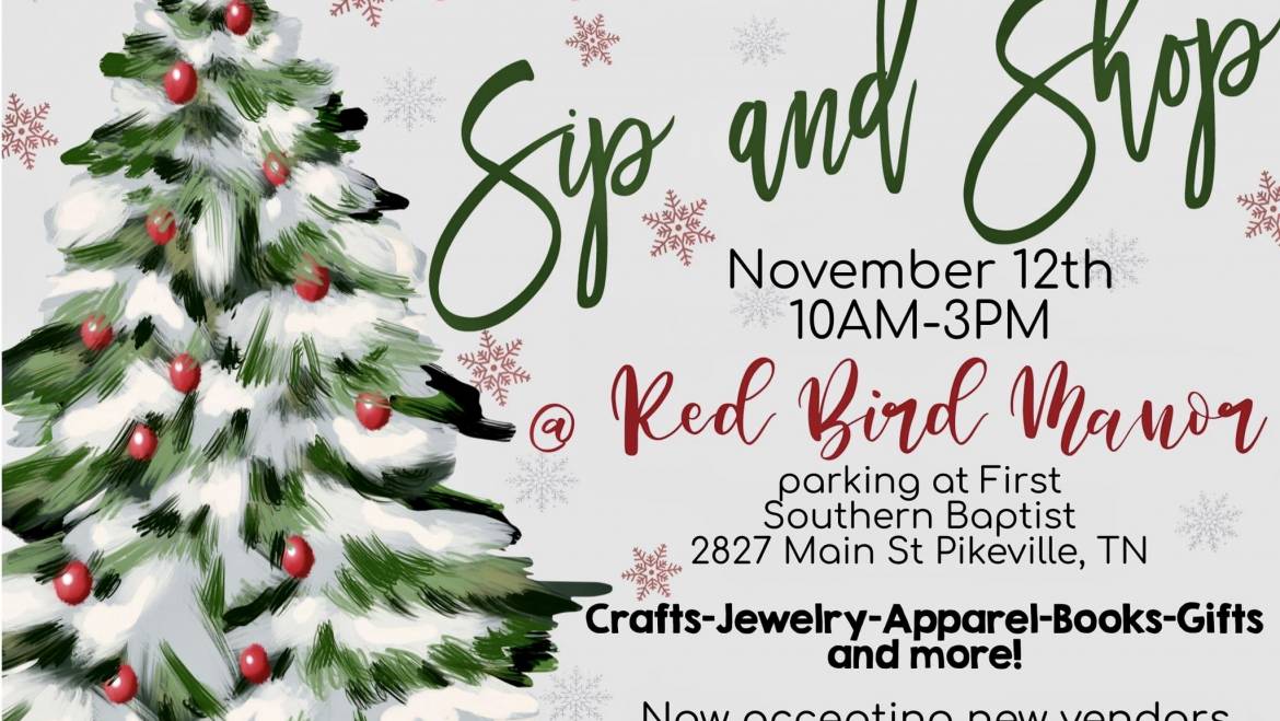 Sip N Shop at Red Bird Manor-November 12, 2022