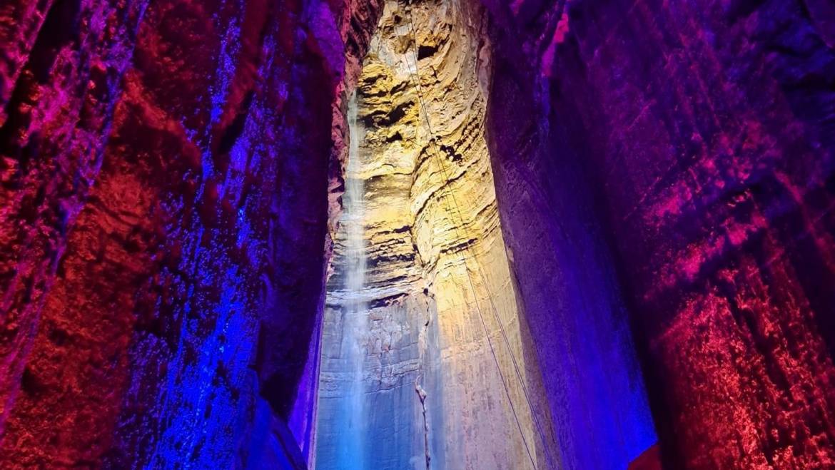 Ruby Falls in Chattanooga is a must see! Stay with us at Fall Creek Falls!