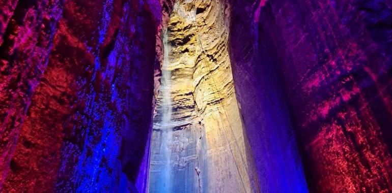 Ruby Falls in Chattanooga is a must see! Stay with us at Fall Creek Falls!
