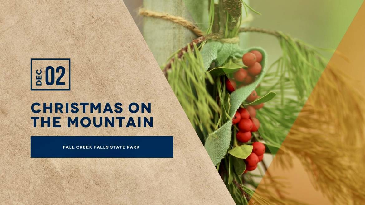 Do your Christmas shopping and enjoy Christmas on the Mountain!